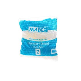 Made 7 mm 1000 Adet Plastik Dübel