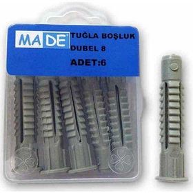 Made 8 Mm 6Li Tuğla Boşluk Dübel