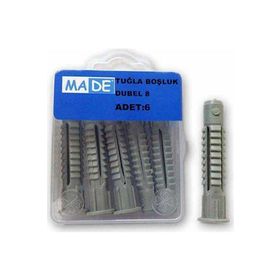 Made 8 Mm 6Li Tuğla Boşluk Dübel