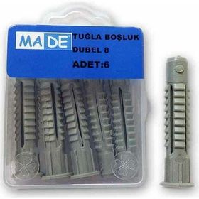 Made 8 Mm 6Li Tuğla Boşluk Dübel