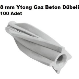Made 8 mm Gaz Beton Ytong Dübeli