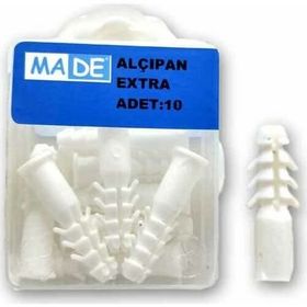 Made Alçıpan Extra 8 mm 10'lu Dübel