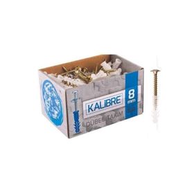 Made Kalibre 8 mm 100 Adet Vida Dübel Takımı