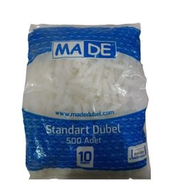 Made Standart Beyaz 10 mm Dübel