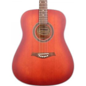 Madison MAG-41M-TRD Trans Red Akustik Gitar