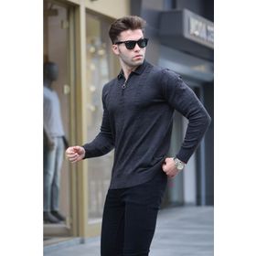 Madmext 15606 Antrasit Erkek Sweatshirt