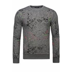Madmext 1677 Antrasit Erkek Sweatshirt