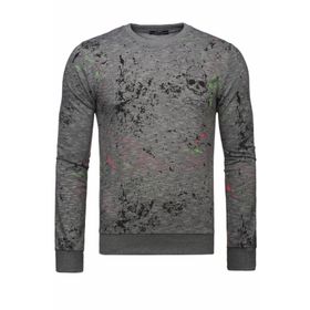 Madmext 1677 Antrasit Erkek Sweatshirt