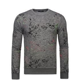 Madmext 1677 Antrasit Erkek Sweatshirt