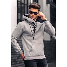 Madmext 1767 Gri Kadın Sweatshirt
