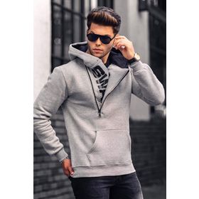 Madmext 1767 Gri Kadın Sweatshirt
