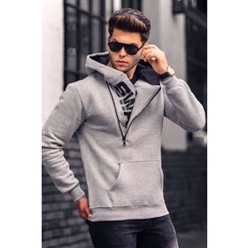 Madmext 1767 Gri Kadın Sweatshirt