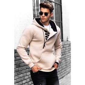 Madmext 1767 Siyah Erkek Sweatshirt