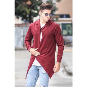 Madmext 2226 Bordo Erkek Hırka