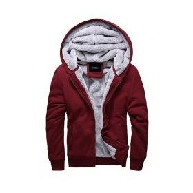 Madmext 22377 Bordo Erkek Hırka