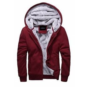 Madmext 22377 Bordo Erkek Hırka