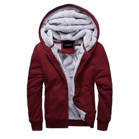 Madmext 22377 Bordo Erkek Hırka