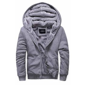 Madmext 22377 Gri Kapşonlu Erkek Sweatshirt