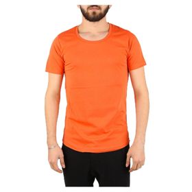 Madmext 2308 Bisiklet Yaka Turuncu Erkek T-shirt
