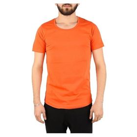 Madmext 2308 Bisiklet Yaka Turuncu Erkek T-shirt