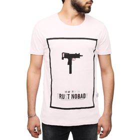 Madmext 2533 Beyaz Erkek T-Shirt