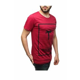 Madmext 2533 Bordo Erkek T-Shirt
