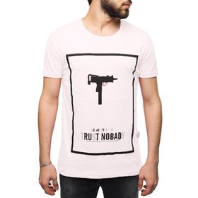 Madmext 2533 Erkek Uzi Baskılı Tişört