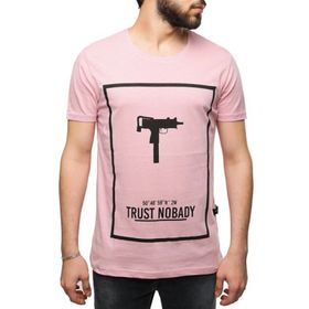 Madmext 2533 Pembe Erkek T-Shirt