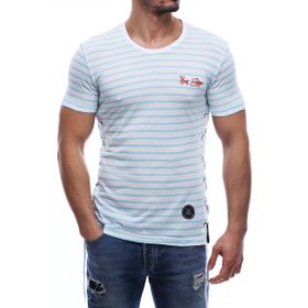 Madmext 2567 Erkek Yandan Bağcıklı Tişört