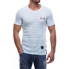 Madmext 2567 Mavi Erkek T-Shirt