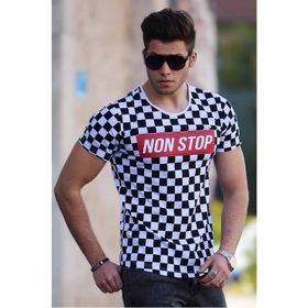 Madmext 2621 Beyaz Erkek T-shirt