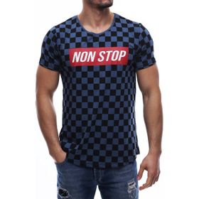 Madmext 2621 İndigo Erkek T-shirt