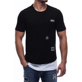 Madmext 2624 Siyah Erkek T-shirt
