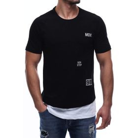 Madmext 2624 Siyah Erkek T-shirt