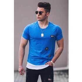 Madmext 2624 Siyah Erkek T-shirt