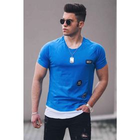 Madmext 2624 Siyah Erkek T-shirt