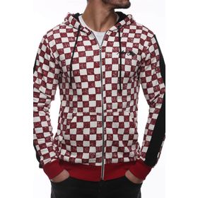 Madmext 2746 Bordo Kapşonlu Erkek Sweatshirt