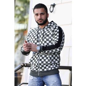 Madmext 2746 Haki Kapşonlu Erkek Sweatshirt