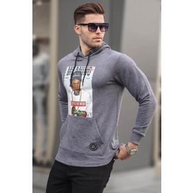 Madmext 2780 Gri Erkek Sweatshirt