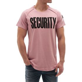 Madmext 2880 Pembe Baskılı Erkek T-Shirt