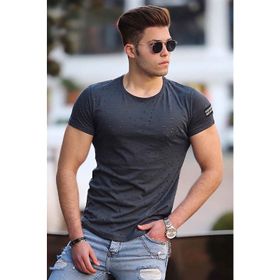 Madmext 2883 Füme Erkek T-shirt
