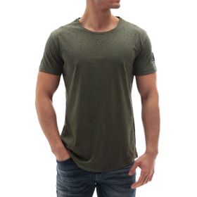 Madmext 2883 Haki Erkek T-shirt