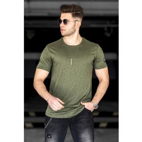 Madmext 2883 Haki Erkek T-shirt