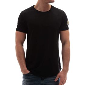 Madmext 2883 Siyah Baskılı Erkek T-shirt