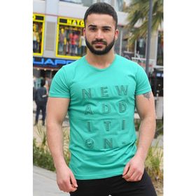 Madmext 2895 Yeşil Erkek T-shirt