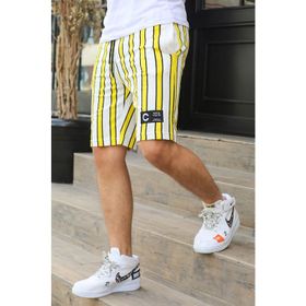 Madmext 2915 Sarı Erkek Şort
