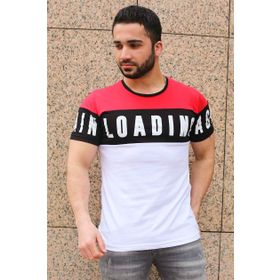 Madmext 2974 Beyaz Erkek T-shirt