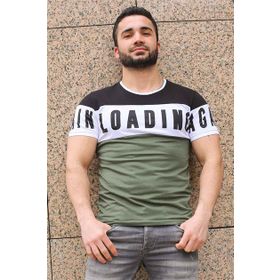 Madmext 2974 Haki Erkek T-shirt