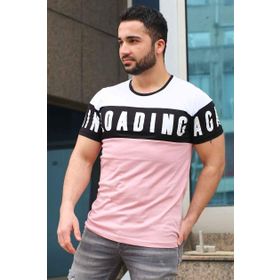 Madmext 2974 Pudra Erkek T-Shirt