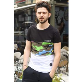 Madmext 3003 Siyah Erkek T-shirt